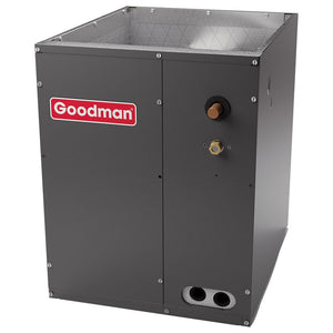 3.5 Ton Goodman 15.2 SEER2 Central Air Conditioner - 120,000 Btu Single-Stage Multi-Speed ECM Gas Furnace 80% AFUE 2000 cfm Up-flow System 3