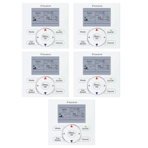 BRC1E73 Wired Navigation Remote Controller- Set of Qty. 5