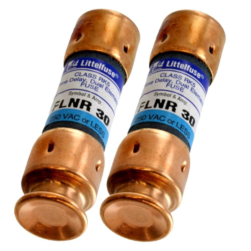 10 Fusibles 30A Cooper Bussmann - Dual Elem. Time-Delay, 250V, Cartonnés
