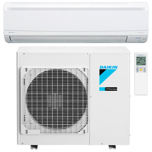 Daikin 24,000 Btu 19.5 SEER2 LV Series Ductless Mini-Split Wall Mount Heat Pump Air Conditioner
