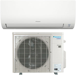 12,000 BTU 20 SEER2 Daikin Aurora Series Wall Mounted Single Zone Ductless Mini Split Heat Pump Air Conditioner - 230V | R32 - Wi-Fi Enabled