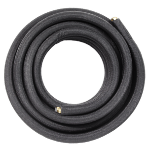 1/4" x 1/2" - 10 ft Copper Installation kit - Black insulation