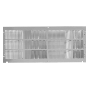 Anodized Stamped Aluminum Grille for Foldable 42" x 16" Wall Sleeve