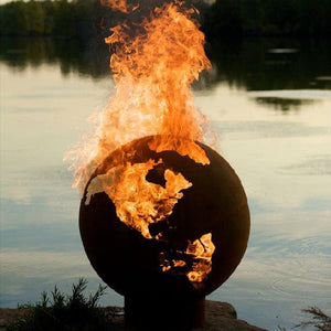 Fire Pit Art Third Rock Wood Burning