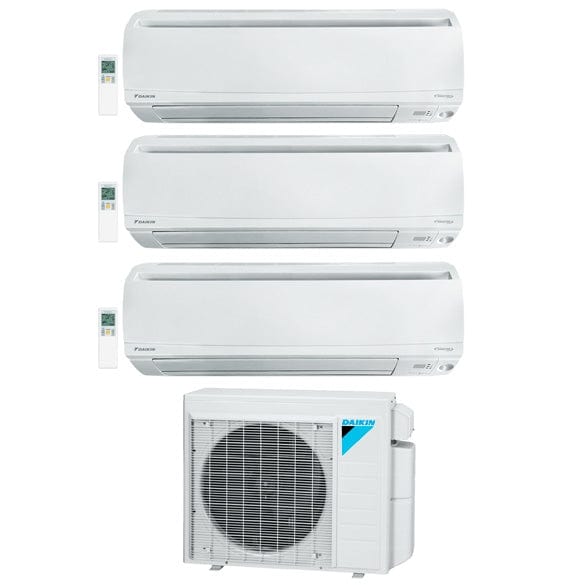 3-Zone Daikin 17.7 SEER LV Series Ductless Multi-Zone Inverter Air Con –  Heat u0026 Cool