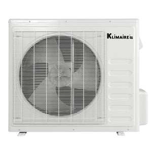 Klimaire DIY 24,000 BTU - 18 SEER Ductless Mini Split Heat Pump Air Conditioner with 25 ft Pre-Charged Installation Kit & Wi-fi - 230V 18