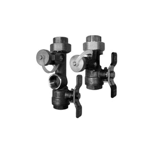 Noritz IK-WV-300-1-SW-LF Lead Free 1" Sweat Isolation Valve Kit W/ Male 500K Btuh Pressure Relief Valve