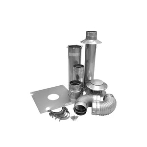 Noritz VK4-V1 Vertical Termination Kit (Contains (1) Dt4, (2) Vp4-90Elbow, (1) Fs4, (1) Sc4, (1) Rj4, (1) Scp4, (1) Rc4, (1) Vp4-13.4Adj)