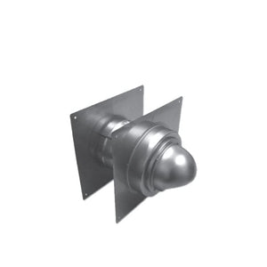 Noritz WT4-H-8-1 Adjustable Wall Thimble W/ Built-In Hood Termination (4.1"-7.8")