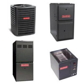 Air Conditioning Condensers, Gas Furnaces - AC Components - Heat & Cool ...