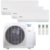 Klimaire 26,000 BTU 3-Zone Regular Heat Wall Mounted Mini Split Heat Pump | 23 SEER2 | 6k + 6k + 9k | R454B | KMIR