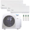 Klimaire 26,000 BTU 3-Zone Regular Heat Wall Mounted Mini Split Heat Pump | 23 SEER2 | 6k + 6k + 9k | R454B | KMIR 1