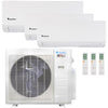 Klimaire 19,000 BTU 3-Zone Hyper Heat Wall Mounted Mini Split Heat Pump | 21 SEER2 | 6k + 6k + 9k | R454B | KMHR