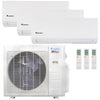 Klimaire 19,000 BTU 3-Zone Hyper Heat Wall Mounted Mini Split Heat Pump | 21 SEER2 | 6k + 6k + 6k | R454B | KMHR