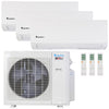 Klimaire 27,000 BTU 3-Zone Hyper Heat Wall Mounted Mini Split Heat Pump | 21 SEER2 | 9k + 9k + 9k | R454B | KMHR