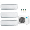 Daikin 3-Zone Wall Mounted Mini-Split 24000 BTU Heat Pump Air Conditioner 7k + 12k + 18k 18 SEER2 1