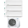 3-Zone Klimaire 23.9 SEER2 Multi Split Wall Mount Air Conditioner Heat Pump System 12+12+24 1