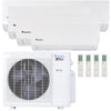 Klimaire 27,000 BTU 4-Zone Hyper Heat Wall Mounted Mini Split Heat Pump | 21 SEER2 | 6k + 9k + 9k + 18k  | R454B | KMHR