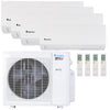 Klimaire 27,000 BTU 4-Zone Hyper Heat Wall Mounted Mini Split Heat Pump | 21 SEER2 | 6k + 9k + 9k + 9k  | R454B | KMHR 1