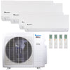 Klimaire 26,000 BTU 4-Zone Regular Heat Wall Mounted Mini Split Heat Pump | 23 SEER2 | 6k + 6k + 9k + 12k  | R454B | KMIR