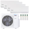 Klimaire 27,000 BTU 4-Zone Hyper Heat Wall Mounted Mini Split Heat Pump | 21 SEER2 | 6k + 6k + 6k + 6k  | R454B | KMHR 1