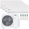Klimaire 27,000 BTU 4-Zone Hyper Heat Wall Mounted Mini Split Heat Pump | 21 SEER2 | 9k + 9k + 9k + 12k  | R454B | KMHR