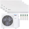 Klimaire 27,000 BTU 4-Zone Hyper Heat Wall Mounted Mini Split Heat Pump | 21 SEER2 | 9k + 9k + 9k + 9k  | R454B | KMHR 1