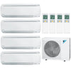 4-Zone Daikin 21.7 SEER LV Series Ductless Multi-Zone Inverter Air Conditioner Heat Pump (9K+9K+9K+12K BTU) 1