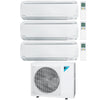 Daikin 3-Zone Wall Mounted Hyper Heat Ductless Mini-Split 36000 BTU Heat Pump Air Conditioner 9k + 15k + 24k - 20 SEER2 1