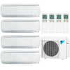 Daikin 4-Zone Wall Mounted Hyper Heat Ductless Mini-Split 36000 BTU Heat Pump Air Conditioner 9k + 9k + 9k + 15k - 20 SEER2 1
