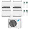 Daikin 4-Zone Floor Standing Ductless Mini-Split 36000 BTU Heat Pump Air Conditioner  9k + 9k + 12k + 18k  - 18.1 SEER2 1