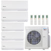 Klimaire 36,000 BTU 5-Zone Hyper Heat Wall Mounted Mini Split Heat Pump | 21.3 SEER2 | 6k + 6k + 6k + 9k  +9k  | R454B | KMHR