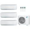 Daikin 3-Zone Wall Mounted Ductless Mini-Split 48000 BTU Heat Pump Air Conditioner 15k + 18k + 24k -  20.6 SEER2 1