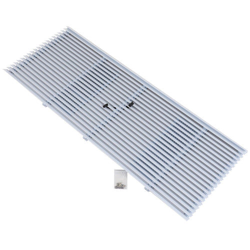 Amana AGK01QW Architectural Aluminum Grille Baked Enamel Finish Wall Sleeve - Quiet White