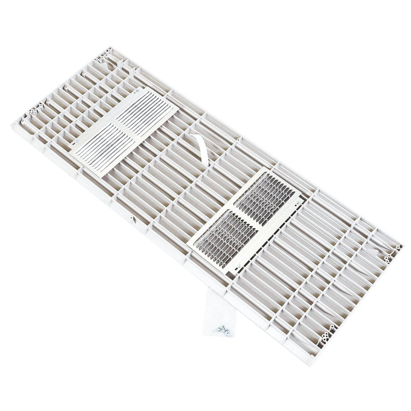Amana PGK01WB Architectural Polymer Grille : Plain White