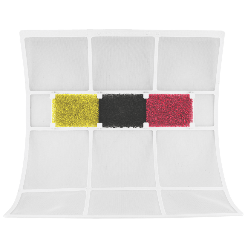 Vitamin C - Activated Carbon - Red Antiformaldehyde Ductless Mini Split Air Filter | Qty 2