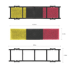 Vitamin C - Activated Carbon - Red Antiformaldehyde Ductless Mini Split Air Filter | Qty 2
