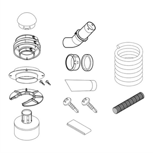 Flex Vent 2" Kit 35 Feet - (for EZ98/111DV and EZTR50/75)