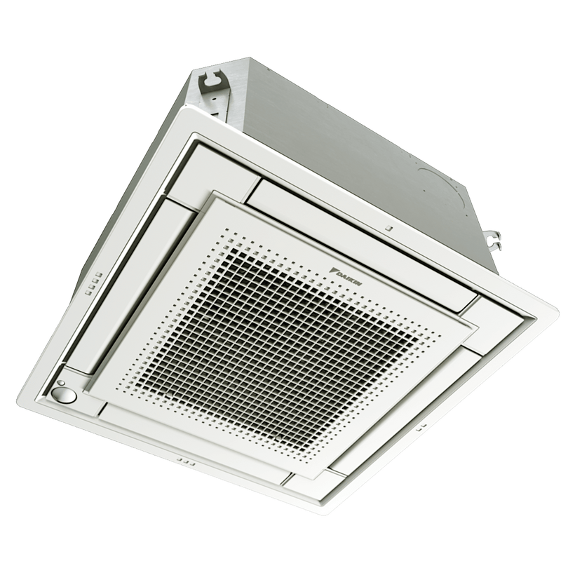Daikin 15000 Btu 19.6 SEER2 Ducteless Mini-Split Ceiling Cassette Heat Pump Air Conditioner