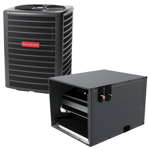 3.5 Ton 14.3 SEER2 R-32 Goodman Horizontal Coil + Air Conditioner 21