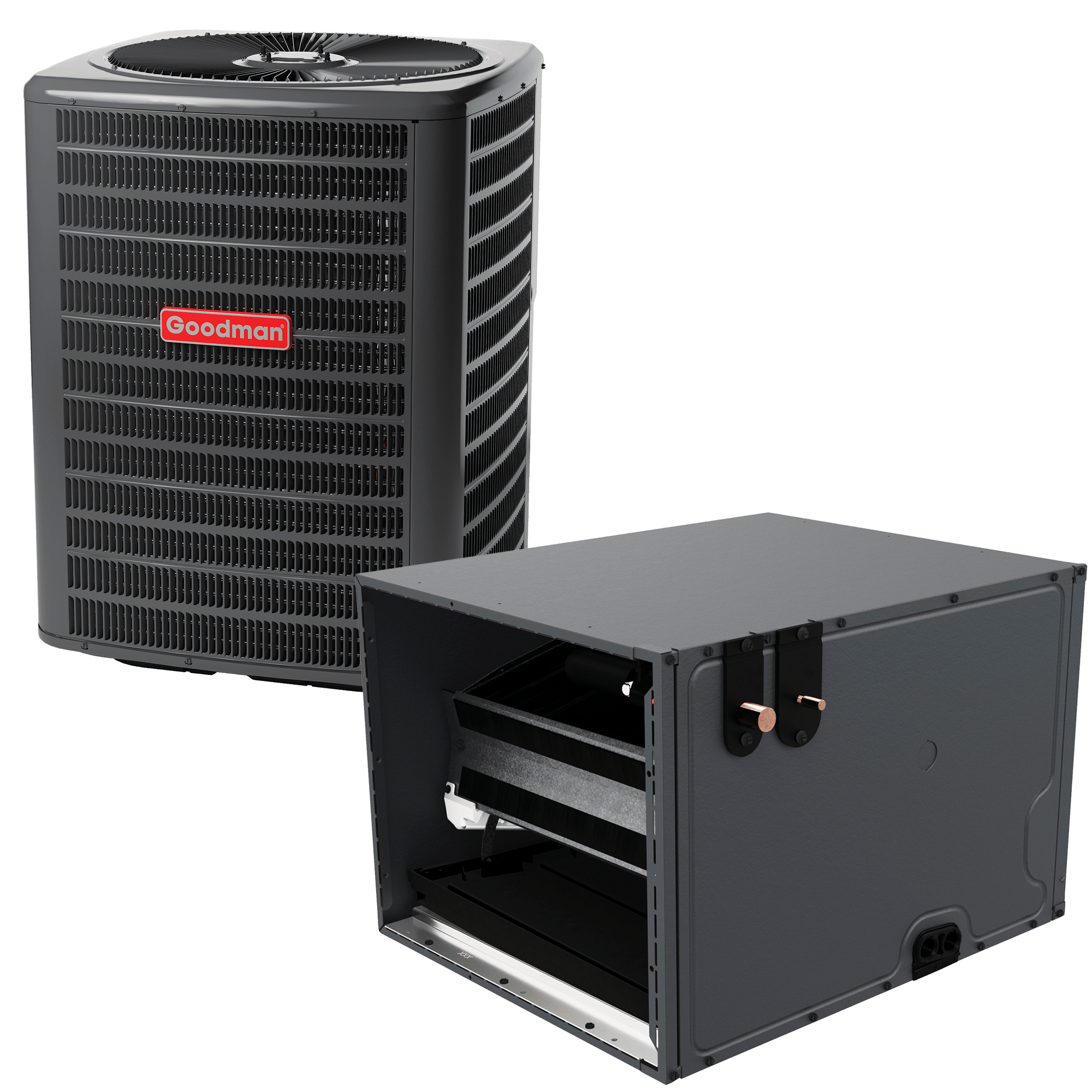 Goodman GLXS4BA3610 + CHPTA4230C3 Air Conditioner