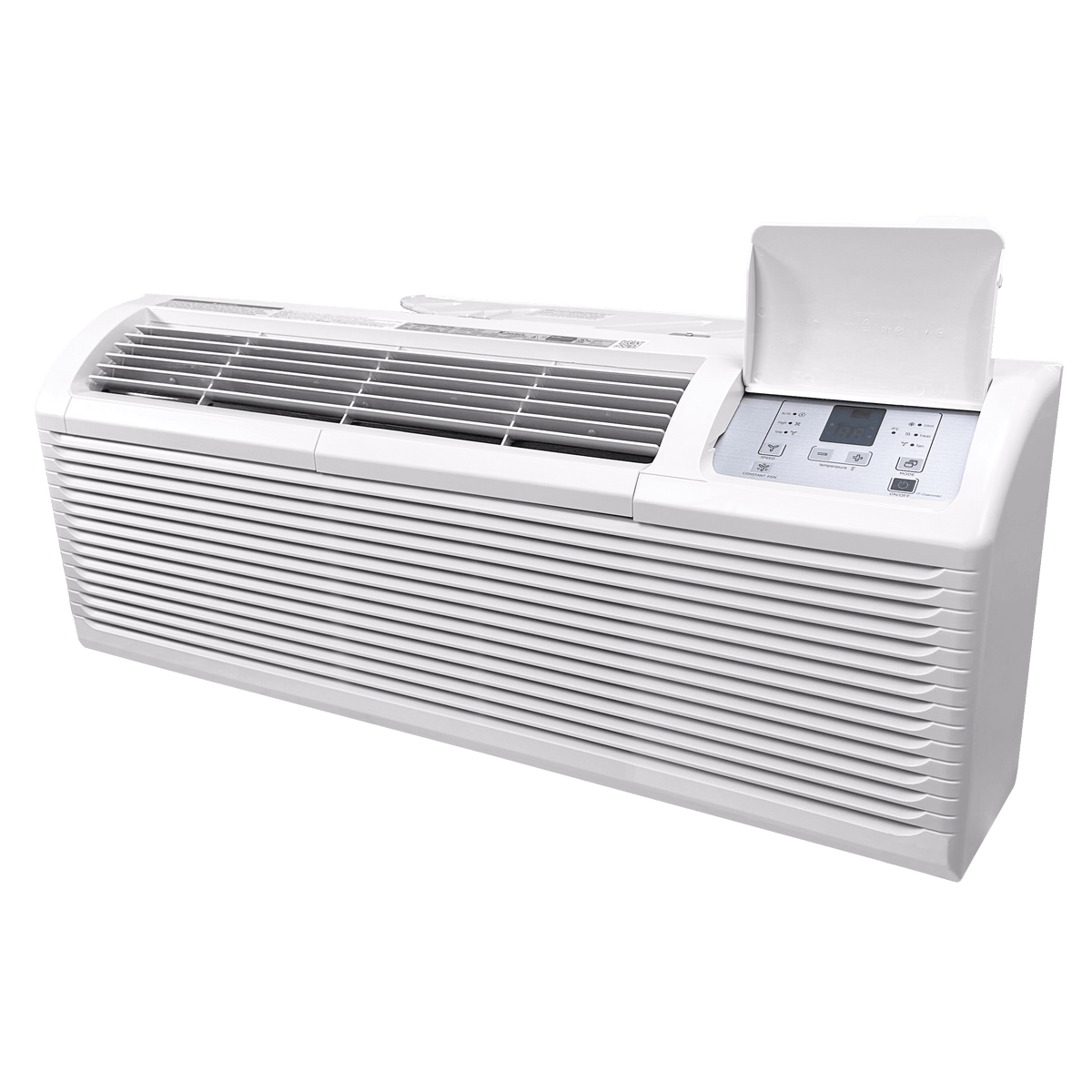 Klimaire PTAC 12,000 Btu Air Conditioner Heat Pump R-32 with 3.5kW Hea ...