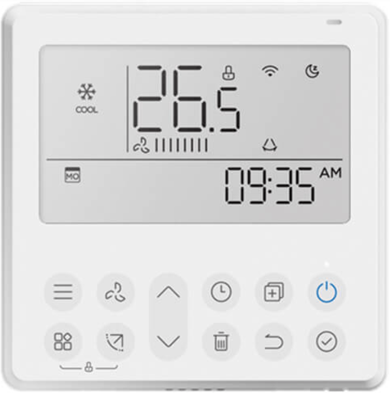 Klimaire 27,000 BTU 3-Zone Hyper Heat Wall Mount - Air Handler Mini Split Heat Pump | 22 SEER2 | 6k + 12k + 24k | R454B | KMHR