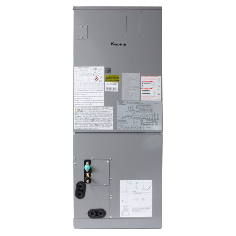 Klimaire 27,000 BTU 3-Zone Hyper Heat Wall Mount - Air Handler Mini Split Heat Pump | 22 SEER2 | 6k + 12k + 24k | R454B | KMHR