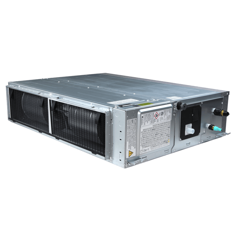 Klimaire 60,000 BTU 2-Zone Regular  Heat Ducted Recessed Mini Split Heat Pump | 18 SEER2 | 12k + 24k | R454B | KMIR
