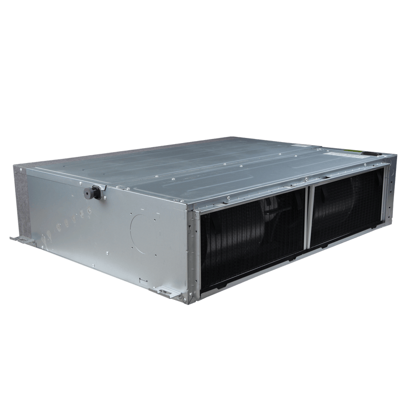 Klimaire 60,000 BTU 2-Zone Regular  Heat Ducted Recessed Mini Split Heat Pump | 18 SEER2 | 12k + 24k | R454B | KMIR