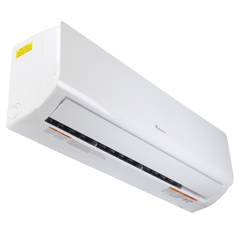 Klimaire DIY 36,000 BTU 2-Zone Regular Heat Wall Mounted Mini Split Heat Pump | 22.5 SEER2 | 12k + 18k | R454B | KMIP