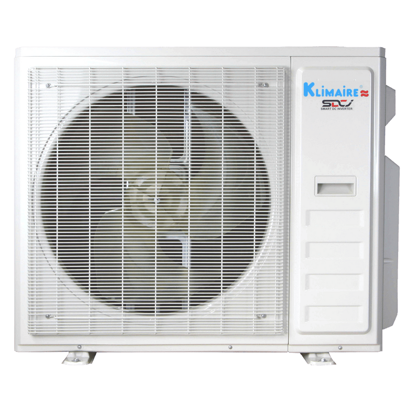 Klimaire DIY 36,000 BTU 2-Zone Regular Heat Wall Mounted Mini Split Heat Pump | 22.5 SEER2 | 18k + 18k | R454B | KMIP