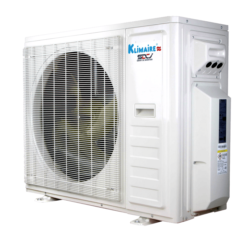 Klimaire DIY 36,000 BTU 2-Zone Regular Heat Wall Mounted Mini Split Heat Pump | 22.5 SEER2 | 12k + 18k | R454B | KMIP