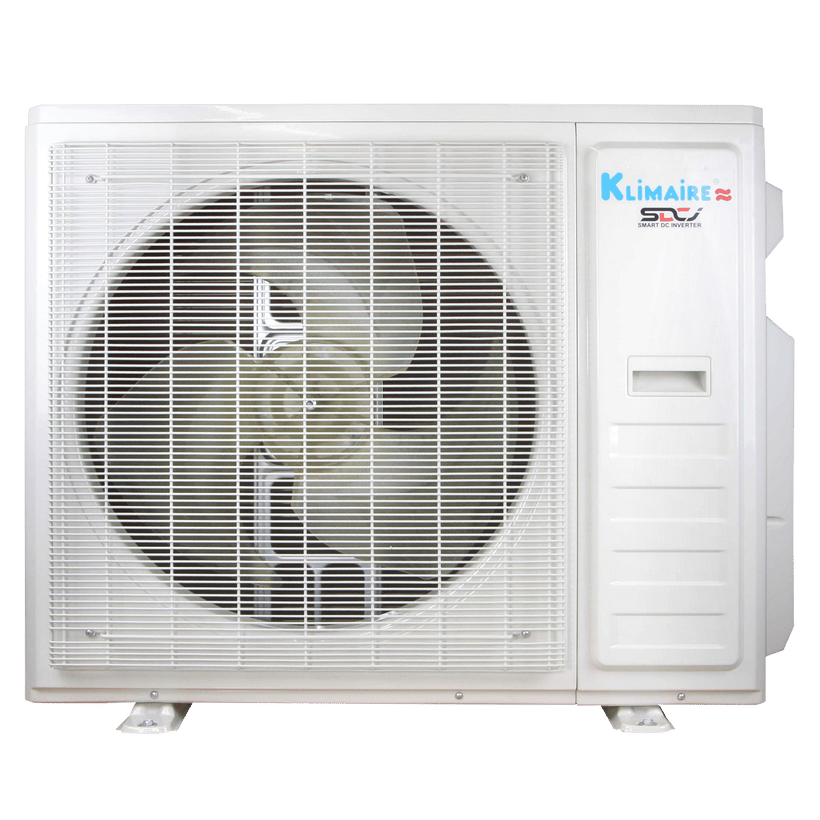 Klimaire DIY 42,000 BTU 2-Zone Regular Heat Wall Mounted Mini Split Heat Pump | 22 SEER2 | 18k + 18k | R454B | KMIP